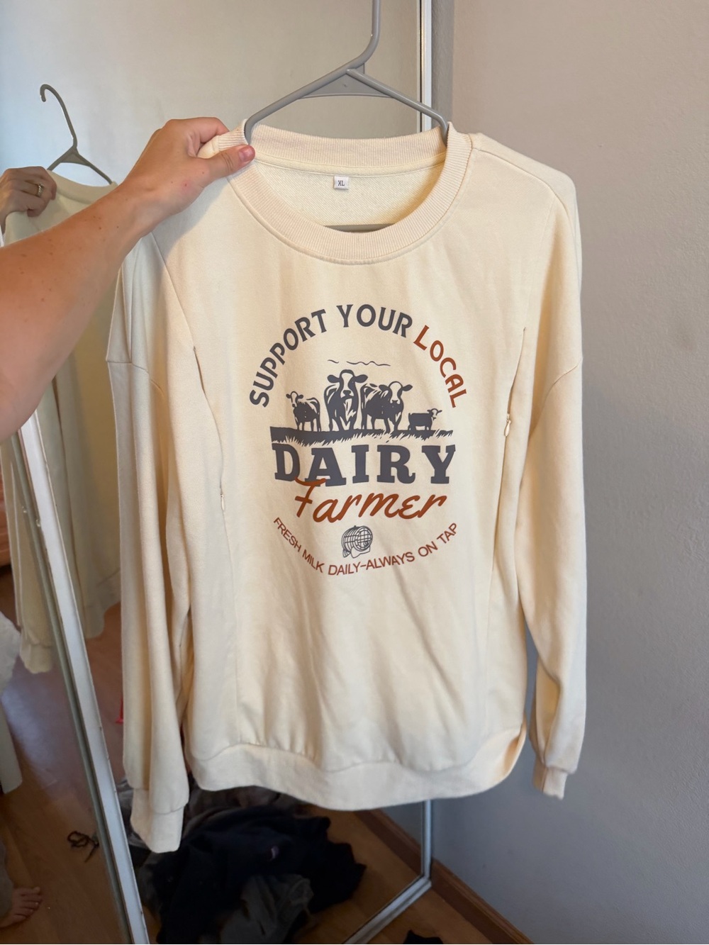 BREASTFEEDING SWEATSHIRT - Picture 13 of 15